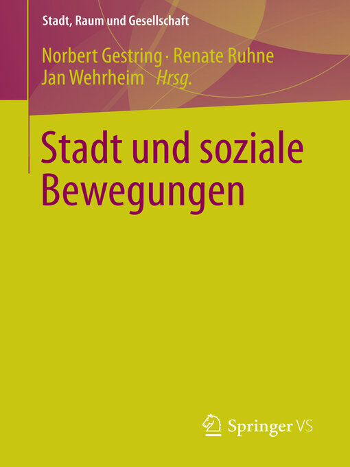 Title details for Stadt und soziale Bewegungen by Norbert Gestring - Available